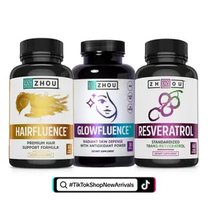 Beauty Glow Bundle - Glowfluence Radiant Skin, Hairfluence, Resveratrol