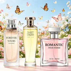 3 Pack Women's Perfume | 3 PACK Total：10.14 OZ / 300 ML | 100ML Each | Rose Chamomile Ginger + Peony Vanilla Jasmine + Quince Sorbet Lychee | Fresh & Spicy, Soft & Elegant, Tart & Fruity | Long-Lasting, Birthday Gift for Her