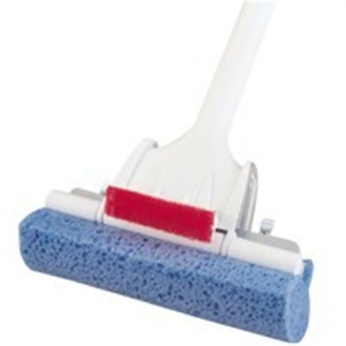 212 MAIN Quickie 058MB-4 Homepro Adjustable Long-Handled Mop & Scrub - 9 in Absorbent Cellulose Sponge Pad, Built-In Steel Scrubber, Cam Action Squeezer, Microban Fights Odor-Causing Bacteria, Home Care Supply