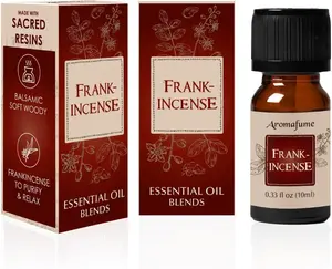 Frankincense Resin Essential Oil Diffuser Blend 30ml by Aromafume | Boswellia Carterii & Boswellia Serrata Extract Blended | Native to East Africa & India | Calms & Relaxes | Charged with Pure Resins