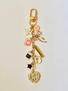 Sweetheart Stories Charm Chain for Kindle, Nook, Kobo, E-reader, Tablet, Handbag, Planner | Cute Accessories | Clip-On Accessories