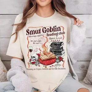 The LORDS Series Smut Goblin Bookish Shirt, Chaotic Sweatshirt, Dark Romance Reader Tee, Spicy Book Club T-Shirt, Shantel Tessier Merch