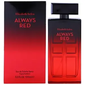 ELIZABETH ARDEN ALWAYS RED Eau de Toilette (EDT) Women's Perfume, 3.4 oz, New in Box