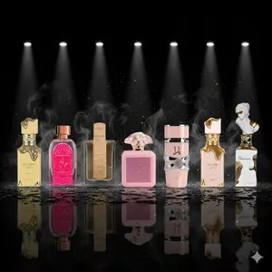 Ard Al Zaafaran Unisex Floral 7-Piece Fragrance Bundle - Aromatic, Candy-Flavored, Strawberry-Flavored Scented Options for Mood Variety (Eclaire Bonaffi, Eclaire, Hayaati Exotic, Angham, Shams Al Emarat Pink Blush, Yara, Her Confession), Aromatic Unisex F
