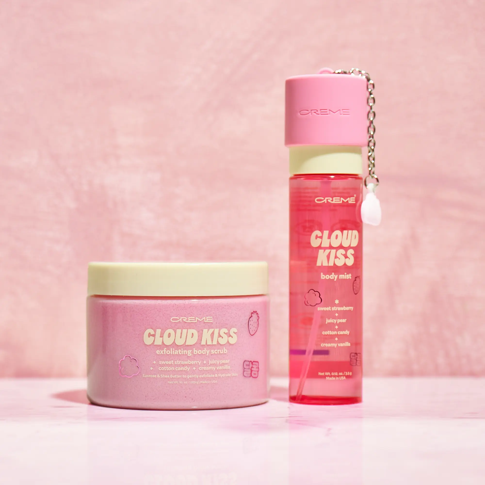Cloud Kiss Body Mist & Body Scrub Bundle