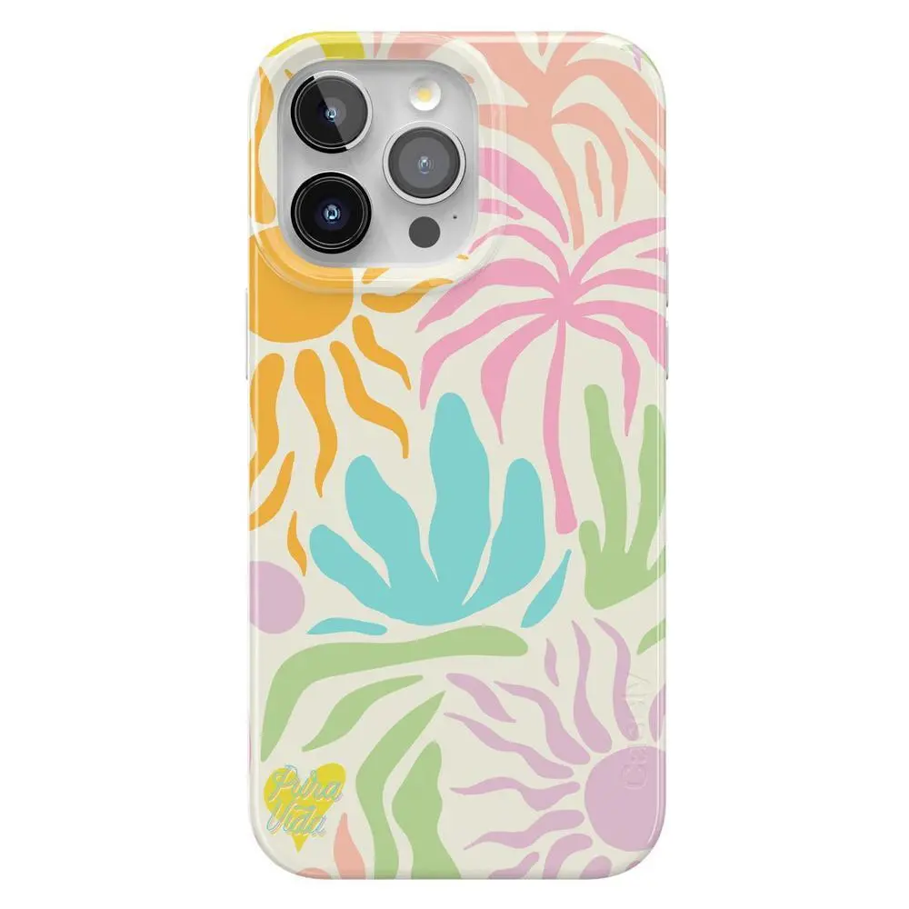 Casely iPhone 15 Pro Case | Pura Vida | Oasis | Compatible with MagSafe | Classic Ultra Thin Design