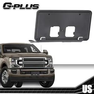 Fit For 2020-2022 Ford F250 F350 Super Duty Front Bumper License Plate Bracket