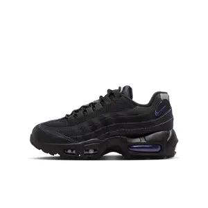 Nike Air Max 95 Recraft LTR GS Black Persian Violet Grey II4053-008 Kids Sneakers
