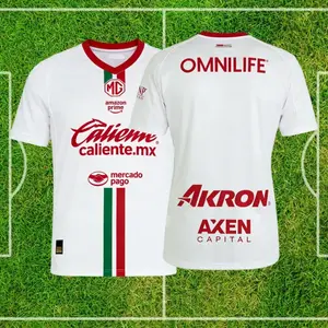 Men's Chivas De Guadalajara 2627 Away Short-Sleeve Professional Football Jersey, Mexico Soccer Kit