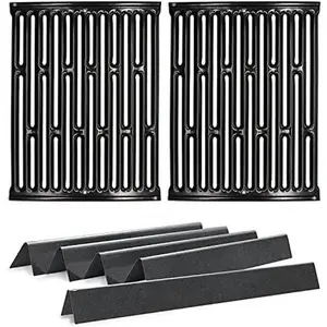 15" Grill Grates and 21.5" Flavorizer Bars Replacement  for Weber Spirit E S 200 210 with Side Control,   A, Spirit 500 Gas Grills