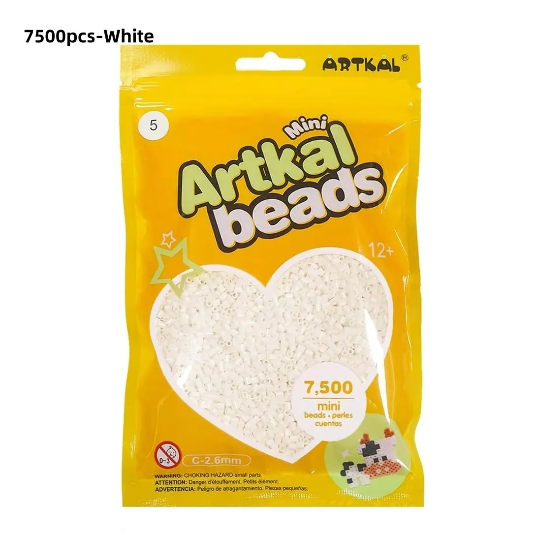 White 2.6mm-7500 pcs