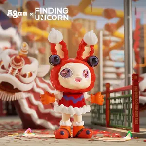 [FINDING UNICORN] 【Live Unboxing】Agan Agan-YEAOHUA RABTY YEAR SERIES BLIND BOX Cute Figures Desktop Ornament Collectible Toys Birthday Gifts HSU9HSCSKW