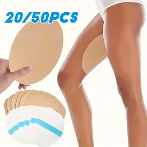 Invisible Anti-chafing Thigh Pads, 20/50pcs Self-adhesive Sweat-absorbent Leg Protectors for Women, Durable Anti-slip Friction Prevention Patches for Active Daily Wear, Body Care, Sweat Absorbing Breathable, Sweat Control