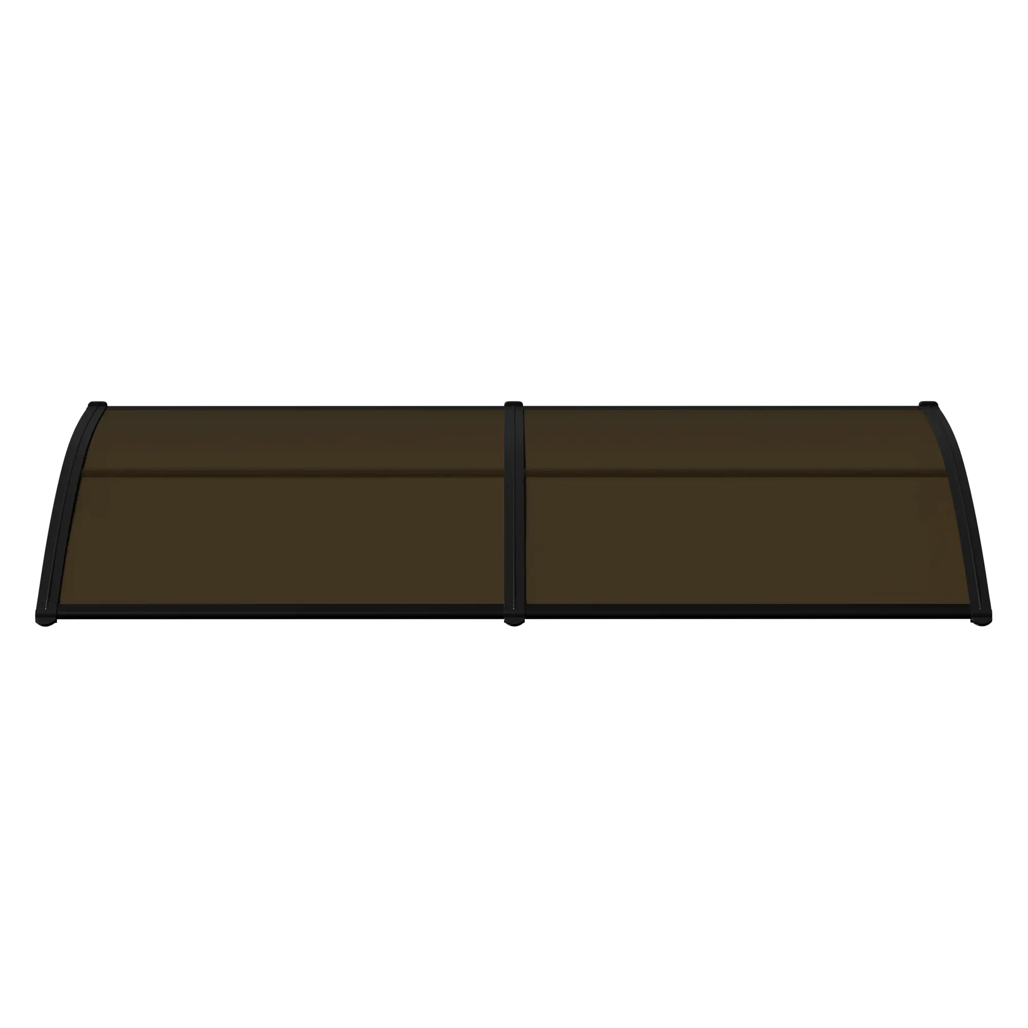 Segawe 80x40in Rectangular Heavy Duty Canopy - Aluminum Frame Patio Awning with UV-Resistant Polycarbonate Hollow Sheet, UV Filtering Parasol, Ideal for Entryways, Patios, Porches, Single Unit (Canopies & Shade), Outdoor Canopy