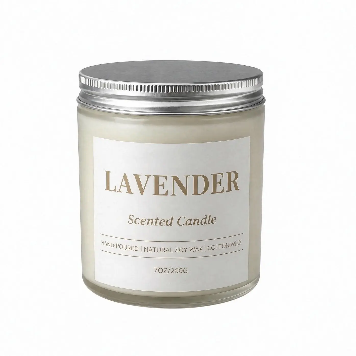 Single Aromatherapy Candle, Lavender Scent Home Decor Gift for Mom – Mother’s Day, Birthday Presents from Daughter or Son for Peace of Mind