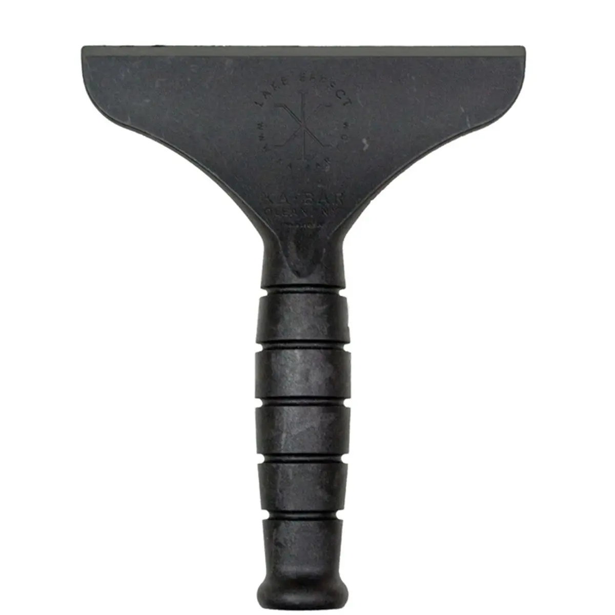 Ka-Bar 9906 Lake Effect Ice Scraper - Black, Multi-Functional Tool for Personal Use and Self-Defense