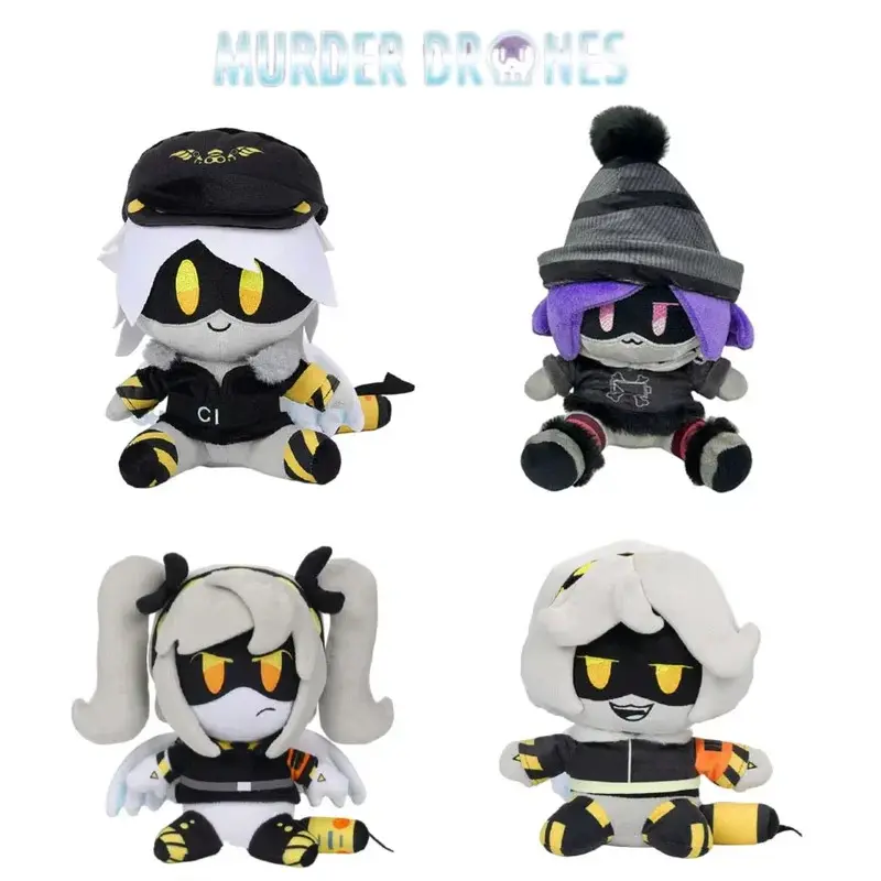 HOT MURDER DRONES Plush Toys Cute N Plush Doll UZI Toy Cartoon Animation Character Plushie Doll Soft Toy For Kids Christmas