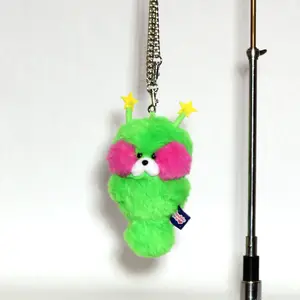Peridot Worm Bag Charm