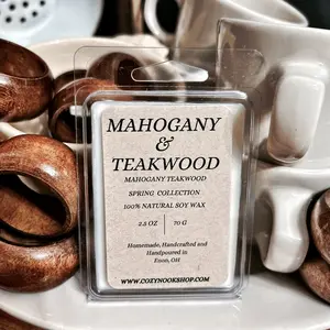 Mahogany & Teakwood Wax Melt