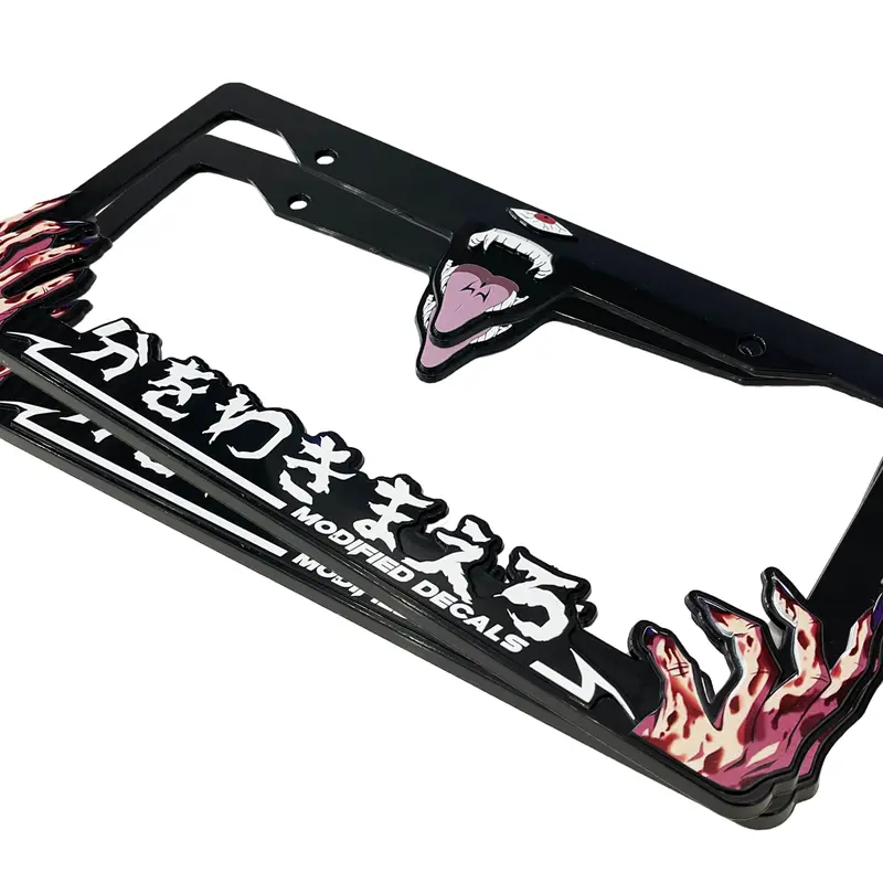 "Know Your Place" License Plate Frame
