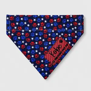 Personalized Dog Bandanas - Patriotic Theme Designs