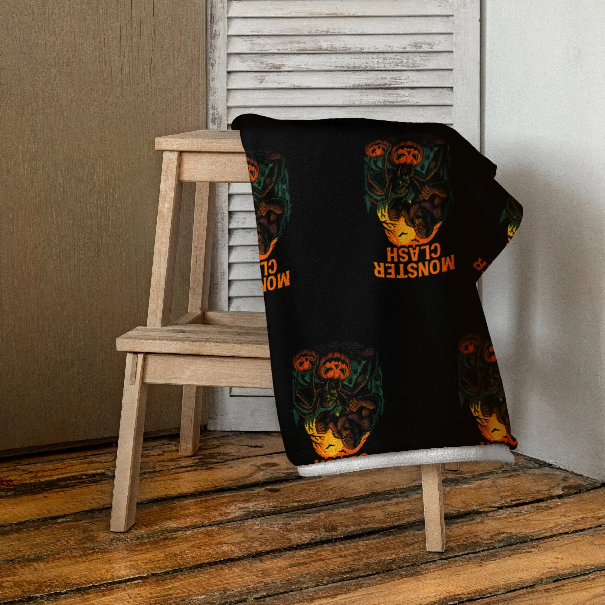 Monster Clash Halloween Towel