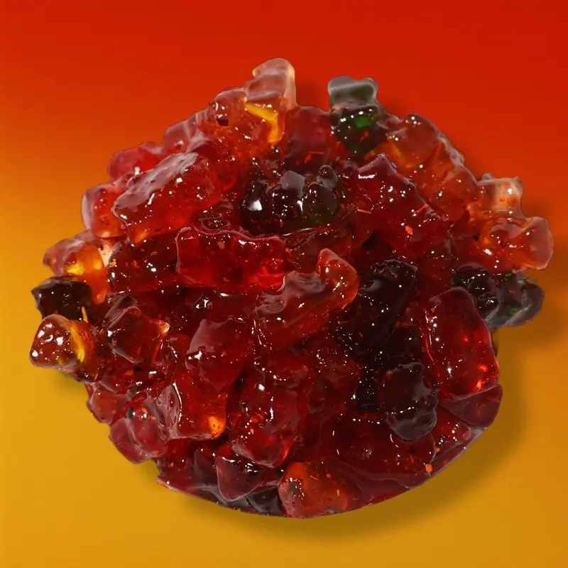 Chamomucho Homemade Chamoy Gummy Bears – Bursting with Sweet & Tangy Flavor in Every Bite