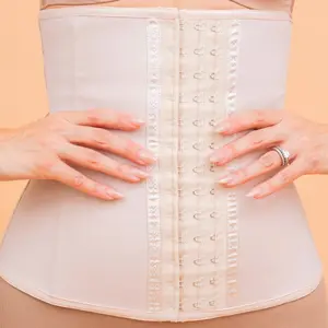 Classic Women's Beige Waist Trainer - Thermal Compression Underwear - Shapewear Womenswear