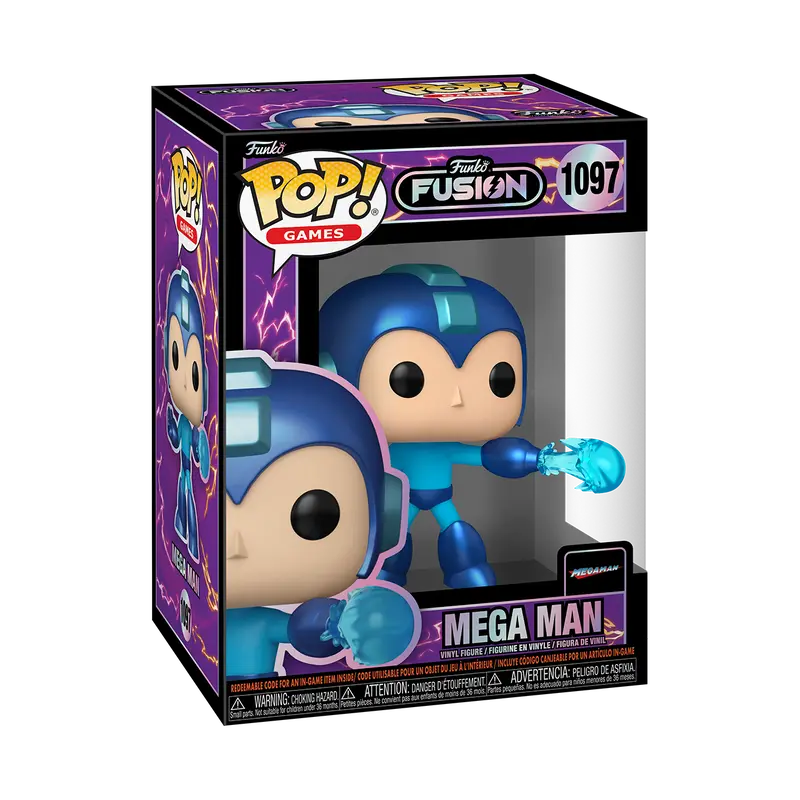 Funko Pop! Mega Man - Mega Man (Funko Fusion) (Common) #1097 Collectible Pop Vinyl Figure