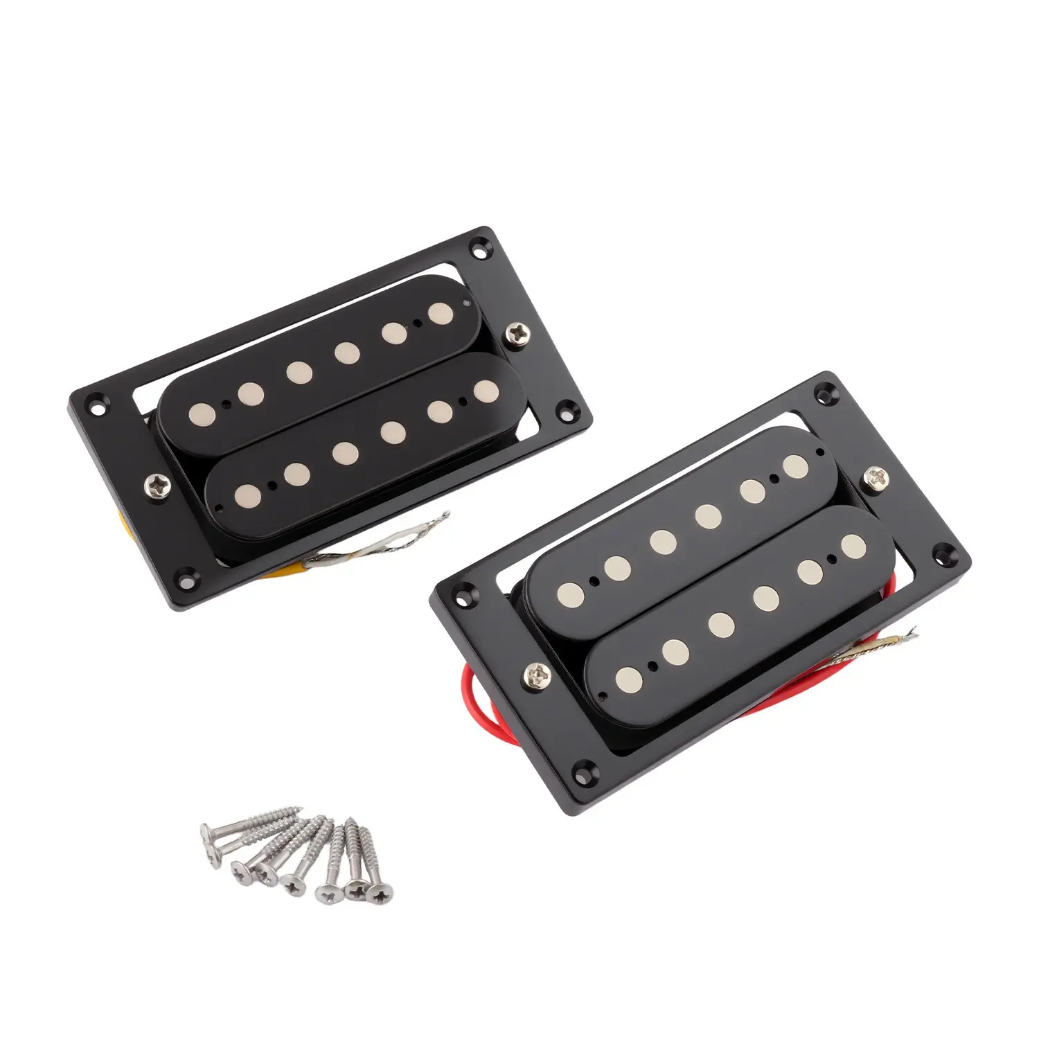 Metallor Warm Tones Ceramic Magnet Humbucker Pickups - Electric Guitar Neck and Bridge Set