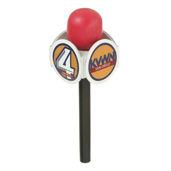 Anchorman Channel 4 News Microphone Prop