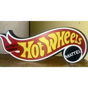 Hot Wheels Garage Custom Name Sign