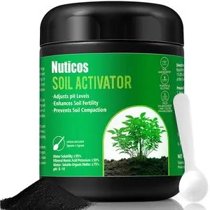 Humic Acid & Fulvic Acid Organic Fertilizer Used to Increase the Yield of Vegetables and Fruits, Revive Grassland, Increase the Vitality of Plant Roots,  Improve the Soil of in Door & Out Door Plants, Promote the Development of Beneficial Soil Bactaeria