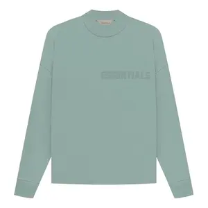 Fear of God Essentials SS23 Long Sleeve Logo Tee 'Sycamore' 125BT222011F