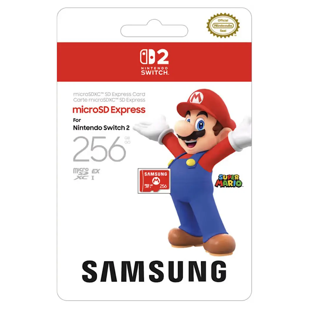 Samsung microSDXC Express Card, 256GB High-Speed Storage for Nintendo Switch 2