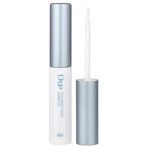 D-UP Eyelashes Glue Super Fit, False Eyelashes Adhesive, 501 Clear Rubber Latex Type, 0.7 fl oz (5 ml)