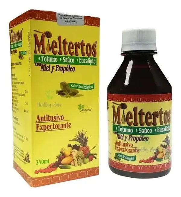 Mieltertos Original 240 mL – Honey, Propolis &amp; Botanical Blend