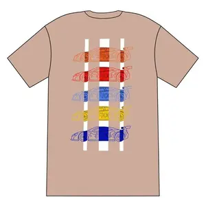 Tan "Racecar" T-Shirt