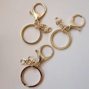 Gold Trendy Key Ring