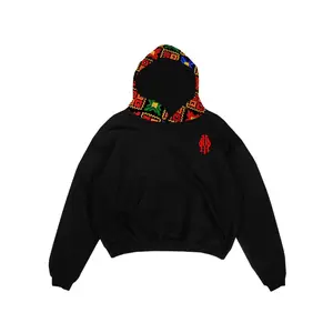 YOR BLACK PHULKARI HOODIE
