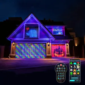 New 400 Led Color changing Curtain String Lights A Variety Indoor lighting