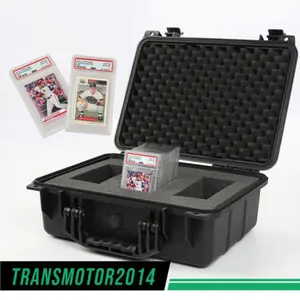 75+ Graded Card Storage Case Box Weatherproof For Sports Trading Cards PSA BGS Organizer Upgraded Version
