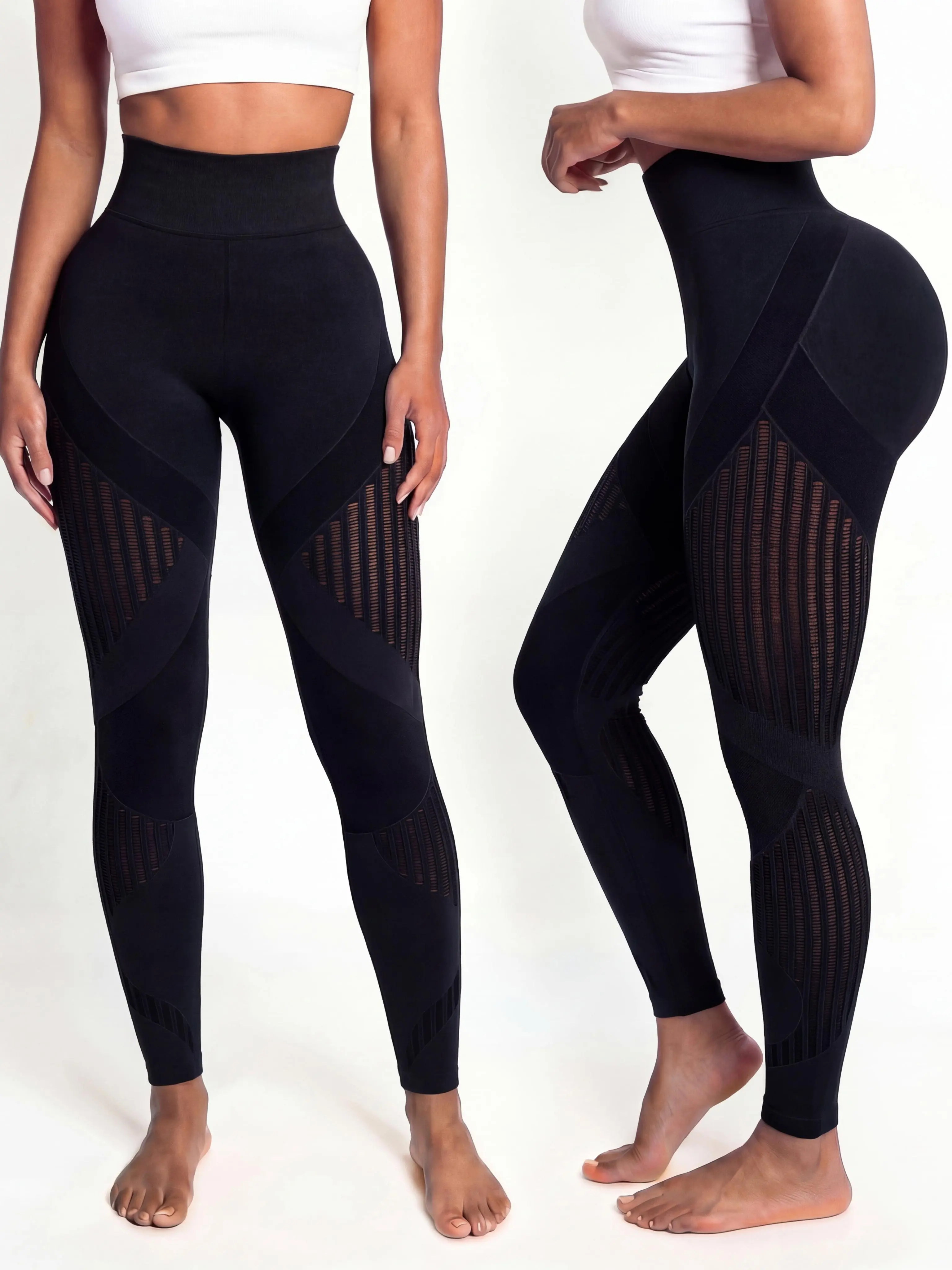 Yoga pants GF004   Ultra Sculpt High Waisted leggings Tummy Control  Training Leggings
