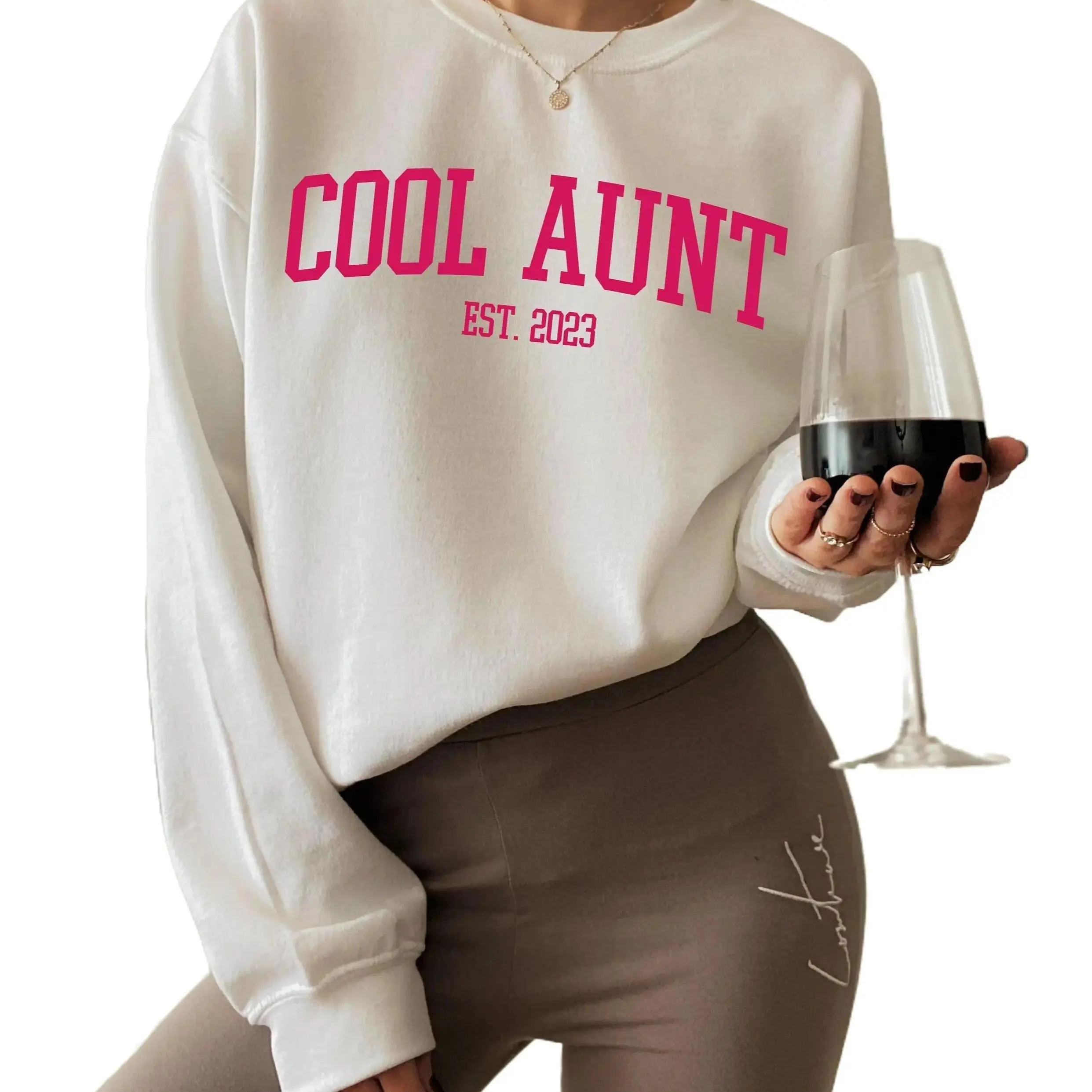 Cool Aunt Est 2023 Sweatshirt, Pregnancy Announcement Shirt For Aunt, Cool Aunt Tshirt, New Aunt Gifts, Baby Shower Gifts For Sister, G8160