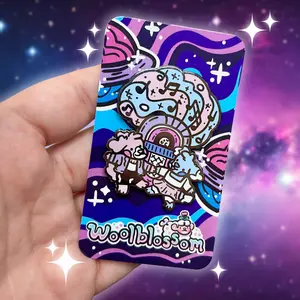Moon Jukebox Dancin' Puppies ~ Enamel Pin