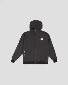 Shutout Retro Windbreaker (Black) - Youth
