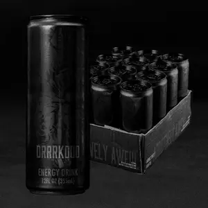 【NEW】DRRRK000 ENERGY DRINK - 150mg caffeine, traditional Herbs & Spices,cafeinated mocktail- coffee & alcohol alternative - complicated flavors, 12oz 12 Pack