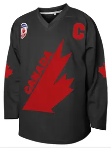Men's Embroidered Hockey, Gym Workout Clothes, 99 black Loose-Fit Long Sleeve V Neck Training Tee, Embroidery Top, Athletic Training Apparel, Athletic Sports Clothing, Sporty Style for All Seasons