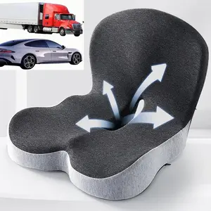 Memory   Seat Cushion for  Driver  Driver Seat Cushion with  Support &  , Ideal  Seat Cushions for Driving & Semi  & Office Chair