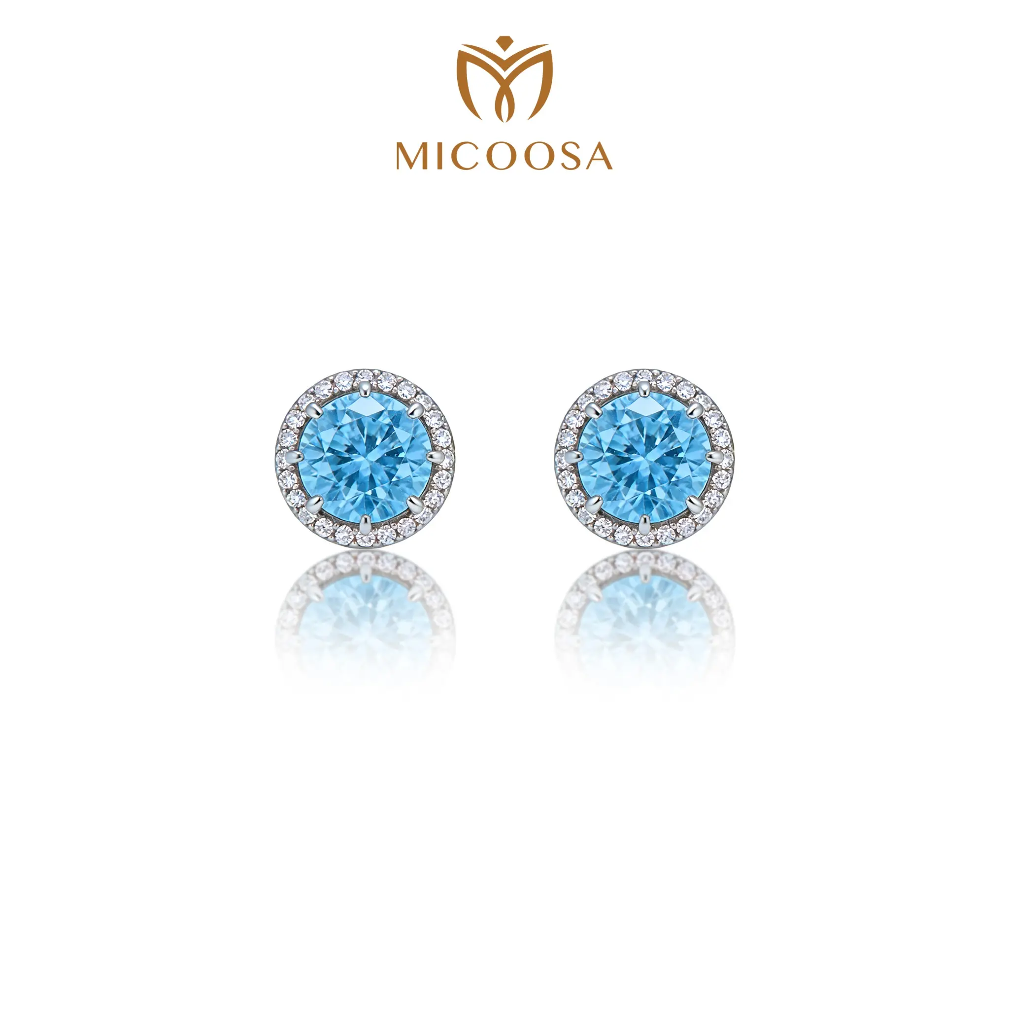 cz simulated diamond stud earrings for women, pretty stud earrings, valentines gifts for gf
